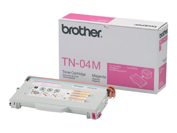 Brother TN04M - Magenta - original - tonerpatron - for Brother HL-2700CN, HL-2700CNLT, MFC-9420CN, MFC-9420CNLT, MFC-9420DN