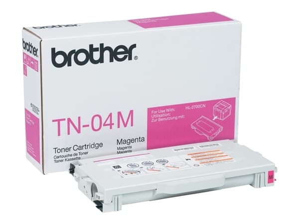 Brother TN04M - Magenta - original - tonerpatron - for Brother HL-2700CN, HL-2700CNLT, MFC-9420CN, MFC-9420CNLT, MFC-9420DN
