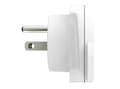 Miniatyrbilde 3 av 4: Skross 1.500268, Type B, Universell, Type B, Type C, Type G (UK), Type I (AU), Type J (CH), Type L (IT), Type N (BR), 100-250 V, 50 - 60 Hz, 15 A