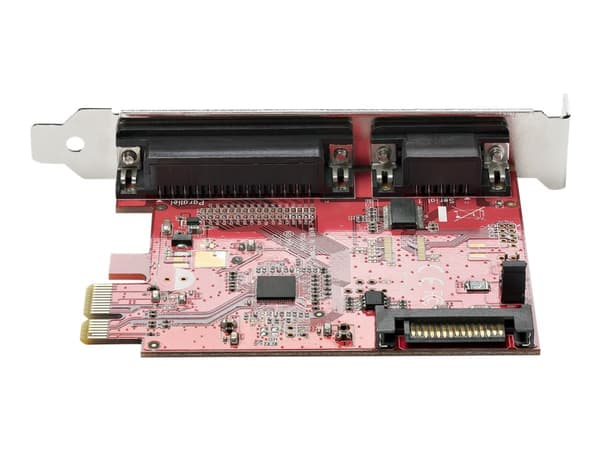 StarTech.com PCIe-kort med seriell och parallell port - PCI Express kombokortadapter med 1x DB25 parallell port och 1x RS232 seriell port - Expansion