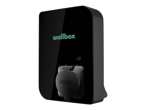 Wallbox Copper SB, Musta, Seinä, AC, Tyyppi 2, IK08, IP54