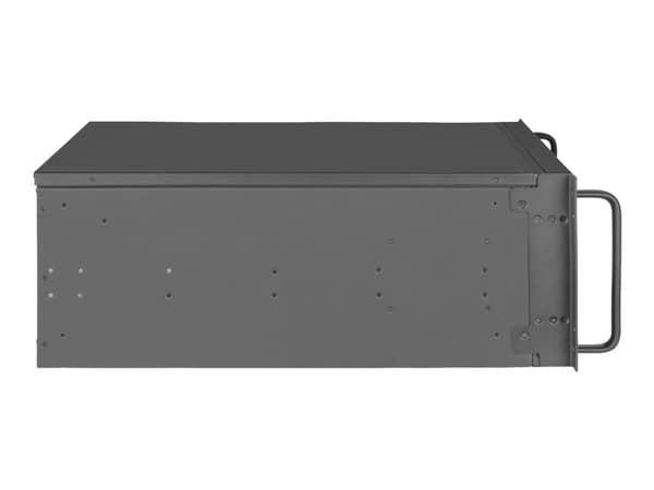 SilverStone RM42-502 - Kan monteras i rack - 4U - SSI EEB - ingen strömförsörjning (ATX / PS/2) - svart - USB/ljud