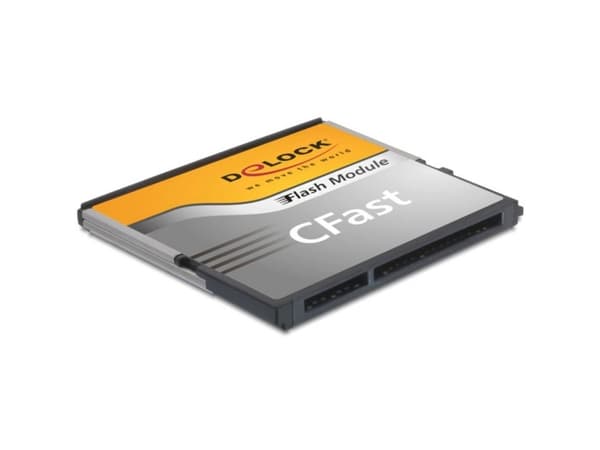 Delock CFast - Flashminnekort - 128 GB - CFast 2.0
