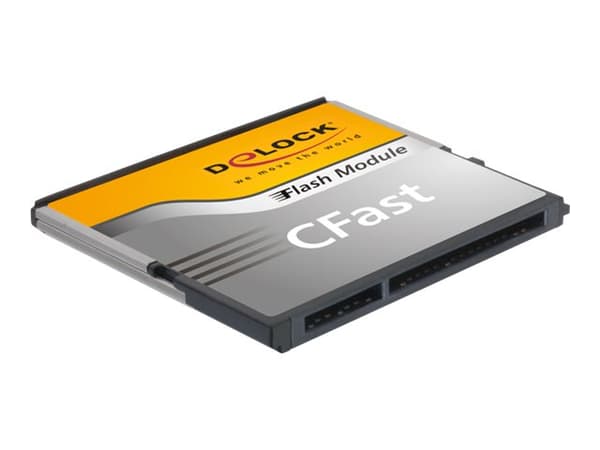 Delock CFast - Flashminnekort - 128 GB - CFast 2.0