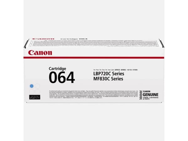 Canon 064 - Cyan - original - tonerkassett - för i-SENSYS LBP722Cdw, MF832Cdw