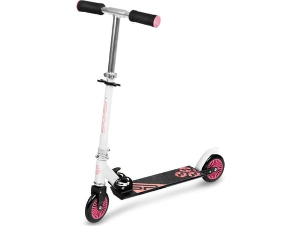 Spokey Scooter Spokey Duke 125 mm Pk white-black-pink 929397