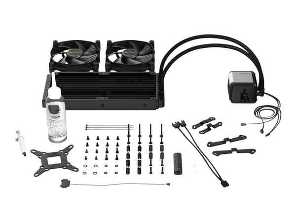 be quiet! silent loop 2 - Prosessorin nestejäähdytysjärjestelmä - (seuraaville: LGA1155, LGA1150, LGA1151, LGA2011-3 LGA2066, TR4, sTR4, LGA1200 / AM