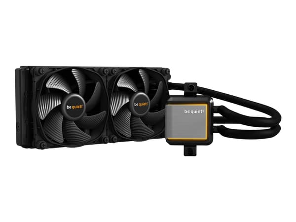 be quiet! silent loop 2 - Prosessorin nestejäähdytysjärjestelmä - (seuraaville: LGA1155, LGA1150, LGA1151, LGA2011-3 LGA2066, TR4, sTR4, LGA1200 / AM musta