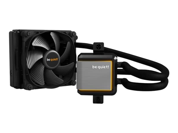 be quiet! silent loop 2 - Prosessorin nestejäähdytysjärjestelmä - (seuraaville: LGA1155, LGA1150, LGA1151, LGA2011-3 LGA2066, TR4, sTR4, LGA1200 / AM musta