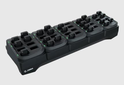Zebra 40-Slot Battery Charger - Batterilader - for P/N: BTRY-RS51-4MA-01, BTRY-RS51-4MA-10