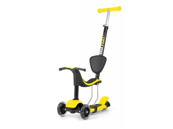Milly Mally Little Star 3-in-1 askelskootteri, keltainen