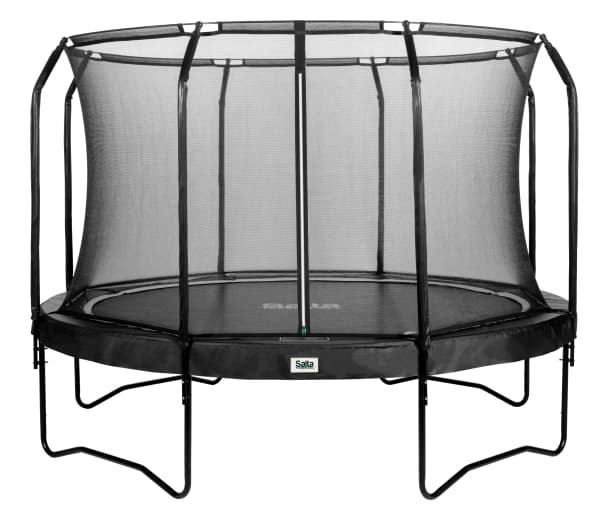 Trampolin Premium Edition Ø396 cm, svart inkl. skyddsnät (805-561)