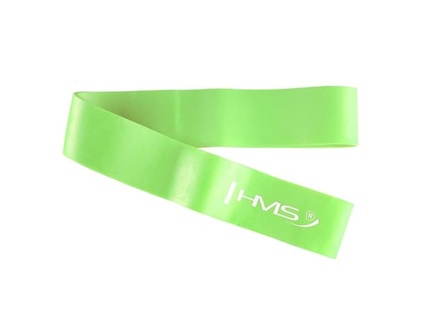 HMS Exercise band 83x4.5x2080 mm lime green (GU05)