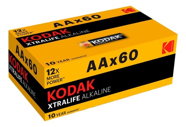 Kodak KODAK ALKALINE BATTERIER XTRALIFE AA LR6 X 60 STK.