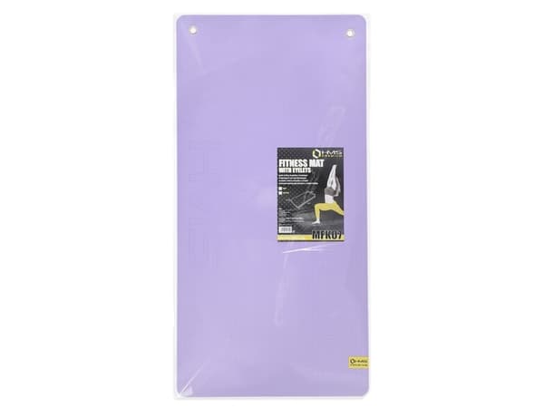 HMS PREMIUM MFK07 VIOLET-BLACK CLUB FITNESS MAT WITH HOLES 120 * 60CM EVA 15MM HMS PREMIUM
