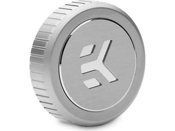 EK Water Blocks 3831109828762, Plugg, Messing, Satin Stål, Titan, 1/4", 5,5 mm, 2,3 cm
