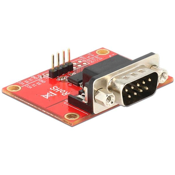 Delock Adapter GPIO Pin Header > Serial RS-232 - Tilläggskort