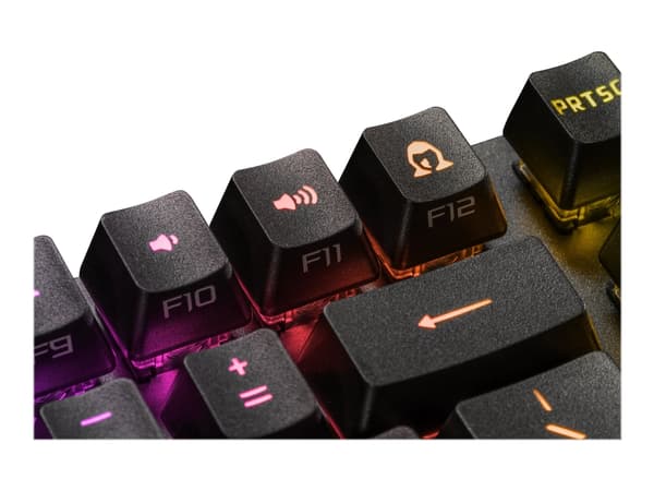 ASUS ROG PBT Doubleshot - Keycap sett - svart