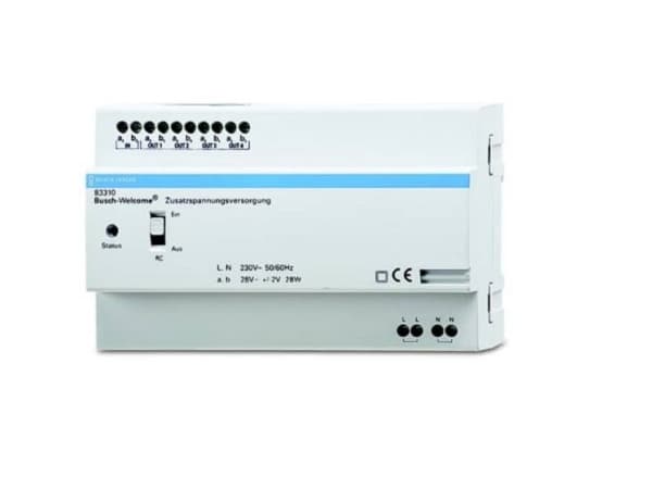 Busch-Jaeger 2CKA008300A0047, Sisäpuhelinjärjestelmä, Sisätila, 230 V, 50/60 Hz, 28 W, 28 V