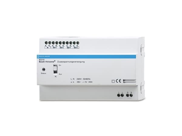 Busch-Jaeger 2CKA008300A0047, Sisäpuhelinjärjestelmä, Sisätila, 230 V, 50/60 Hz, 28 W, 28 V