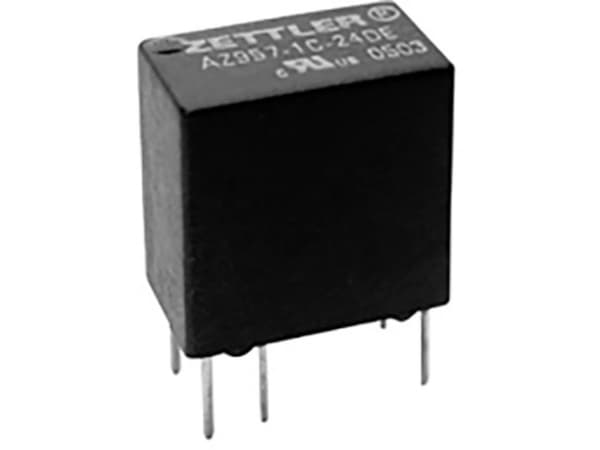 Zettler Electronics AZ957-1C-24DE Tryckrelä 24 V/DC 1 A 1 x växelkontakt 1 st