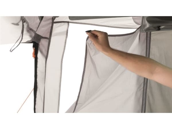 Easy Camp Crowford, Husly, Grå, Stål, Polyester, 1 dører, 3 m