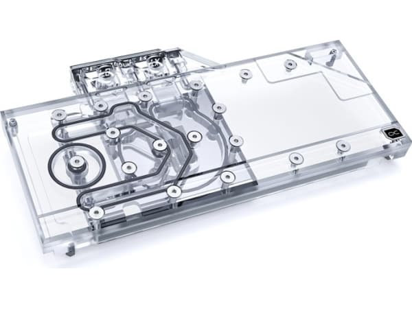 Alphacool Eisblock Aurora Acryl GPX-N, Vattenblock + kylfläns, Svart, Transparent, INNO3D GeForce RTX 3070 iCHILL X3 INNO3D GeForce RTX 3070 iCHILL X