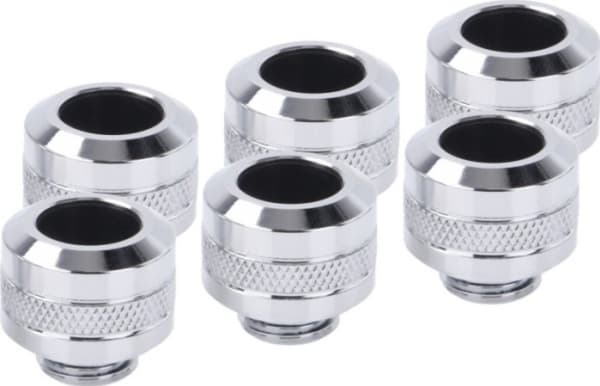 Alphacool 17474, Sovitepakkaus, Messinki, Kromi, 1/4", 20 mm, 2,2 cm