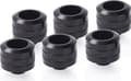 Miniatyrbilde 5 av 5: Alphacool Eiszapfen Pro Connector 16mm Hardtube Fitting G1/4, 6-Pack - Svart