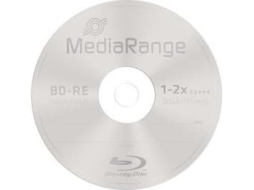 MediaRange - 10 x BD-RE - 25 GB 2x - spindel