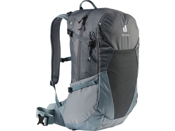 Deuter Futura, Topp, Fjellklatring, Grå, Unisex, Polyamid, Sidelomme
