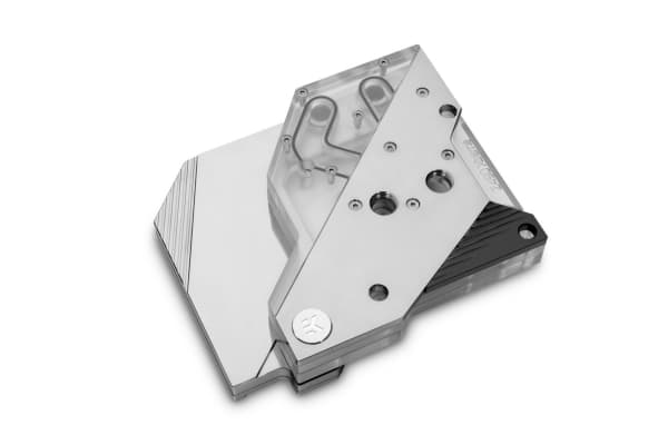 EK Water Blocks 3831109829318, Vattenblock, Akryl, Gjuten aluminium, mässing, Koppar, Silver, Transparent, 3-pin, Moderkort, Gigabyte Aorus Z490