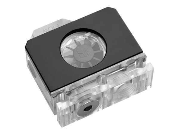 EkWaterBlocks EK-Quantum Scalar Flow Indicator Top-To-Bottom D-RGB - Vannstrømningsindikator for væskekjølesystem - svart
