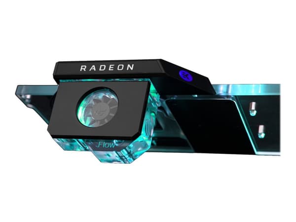 EkWaterBlocks EK-Quantum Scalar Flow Indicator Top-To-Bottom D-RGB - Vannstrømningsindikator for væskekjølesystem - svart