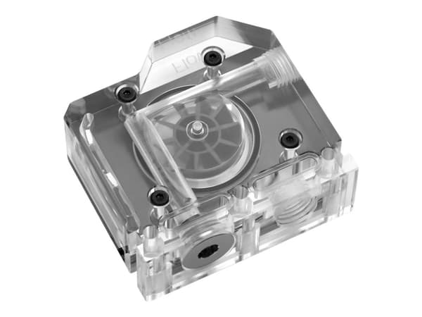 EkWaterBlocks EK-Quantum Scalar Flow Indicator Bottom-To-Top D-RGB - Flödesmätare till vätskebaserat kylsystem - svart