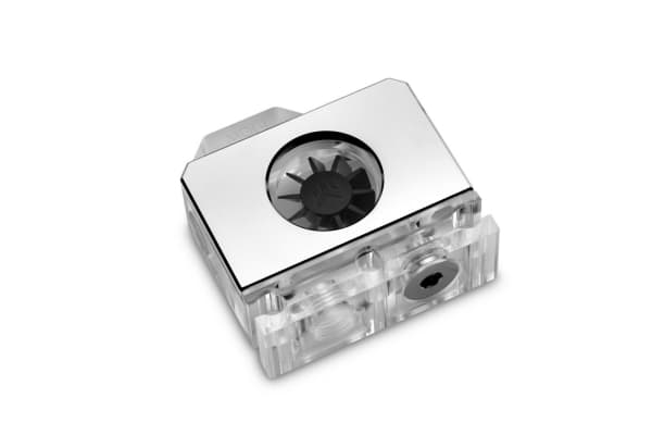 EK Water Blocks 3831109829752, Strømningsindikator, Nickel, Rustfritt stål, Gjennomsiktig, 1/4", 1 stykker