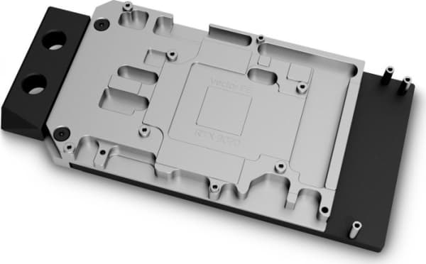 EK Water Blocks 3831109832257, Vannblokk, Acetal, Nickel, Sort, Sølv, 1/4", 205 mm, 21 mm