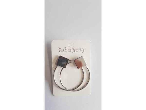 GSM City SILVER HOOP ØREPINGER IDEALE FOR EN GAVE (23)