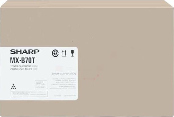 Sharp Toner MXB70T Black VE 1 stk for MX-B557 bestillingsvare IKKE - tonerenhet (MXB70T)