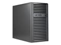 Miniatyrbild 1 av 5: Supermicro SC731 i-404B - Tower - micro ATX 400 Watt - svart - USB