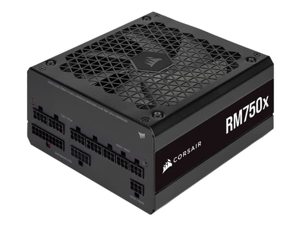 CORSAIR RMx Series RM750x - Strømforsyning (intern) - ATX12V / EPS12V - 80 PLUS Gold - AC 100-240 V - 750 watt - Europa Sort