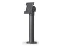 Pikkukuva 3 / 3: Ergonomic Solutions SpacePole POS VESA 75/100 Pole Mount, Top Screen Mount, POS mount, Black, Metal, 75 x 75 mm, 100 x 100 mm, 210°