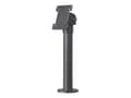 Pikkukuva 1 / 3: Ergonomic Solutions SpacePole POS VESA 75/100 Pole Mount, Top Screen Mount, POS mount, Black, Metal, 75 x 75 mm, 100 x 100 mm, 210°