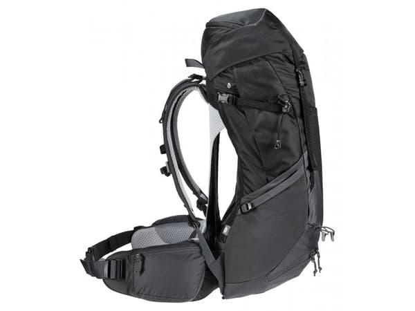 Deuter Futura Pro 34 SL, Innvendig ramme, Topp, Turgåing, Sort, Hunkjønn, Polyamid, Polyester