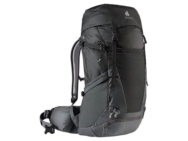Deuter Futura Pro 34 SL, Innvendig ramme, Topp, Turgåing, Sort, Hunkjønn, Polyamid, Polyester