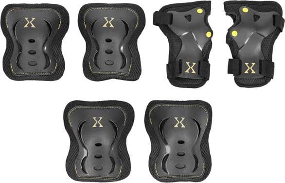 Nils Extreme Protectors svart och gul r. M (16-60-118)