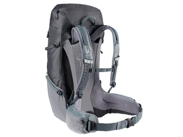 Deuter Futura 26, Innvendig ramme, Topp, Turgåing, Grå, Polyamid, Polyester, Stål