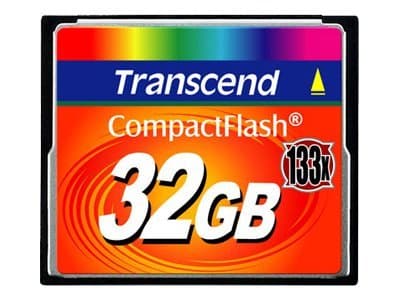 Transcend - Flashminnekort - 32 GB - 133x - CompactFlash