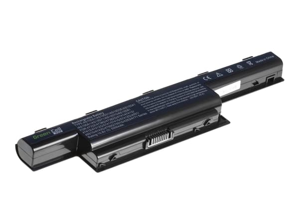 Green Cell PRO - Batteri til bærbar PC (tilsvarer: Acer AS10D31, Acer AS10D41, Acer AS10D51) - litiumion - 6-cellers - 5200 mAh - svart - for Acer As
