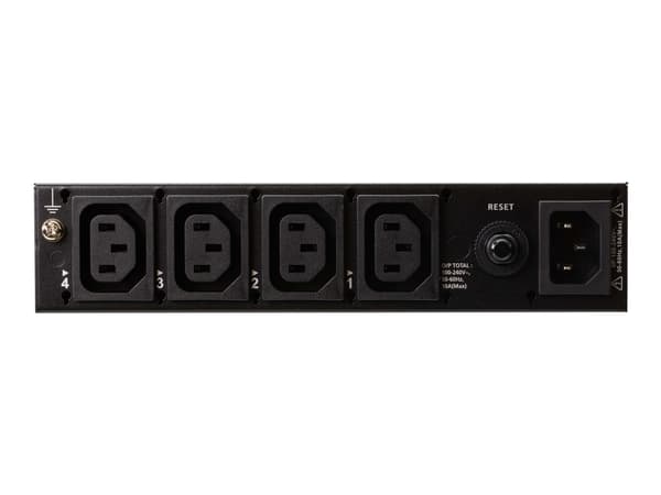 ATEN PE4104G-AT-G tehonjakeluyksikkö 4 AC-pistorasia(a) 1U Musta